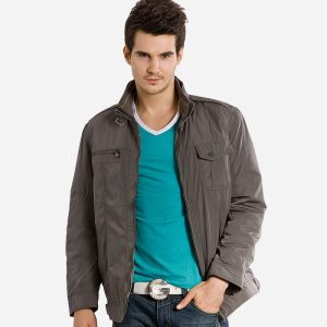 Teakwood Leathers Men Brown Jacket