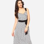The Gud Look Women's Poly Black Print