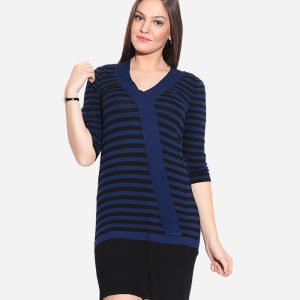Miss Chase Women's Peplum Long Sleeve Top